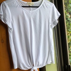 Cloth & Stone Tie Front Top